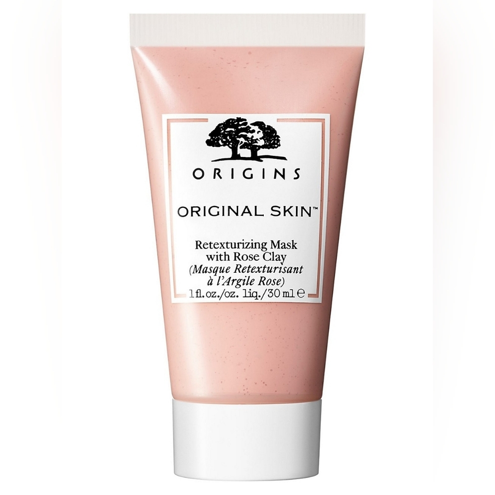 Origins Original Skin Retexturizing Mask with Rose Clay, Travel Size, 30 ml-New-